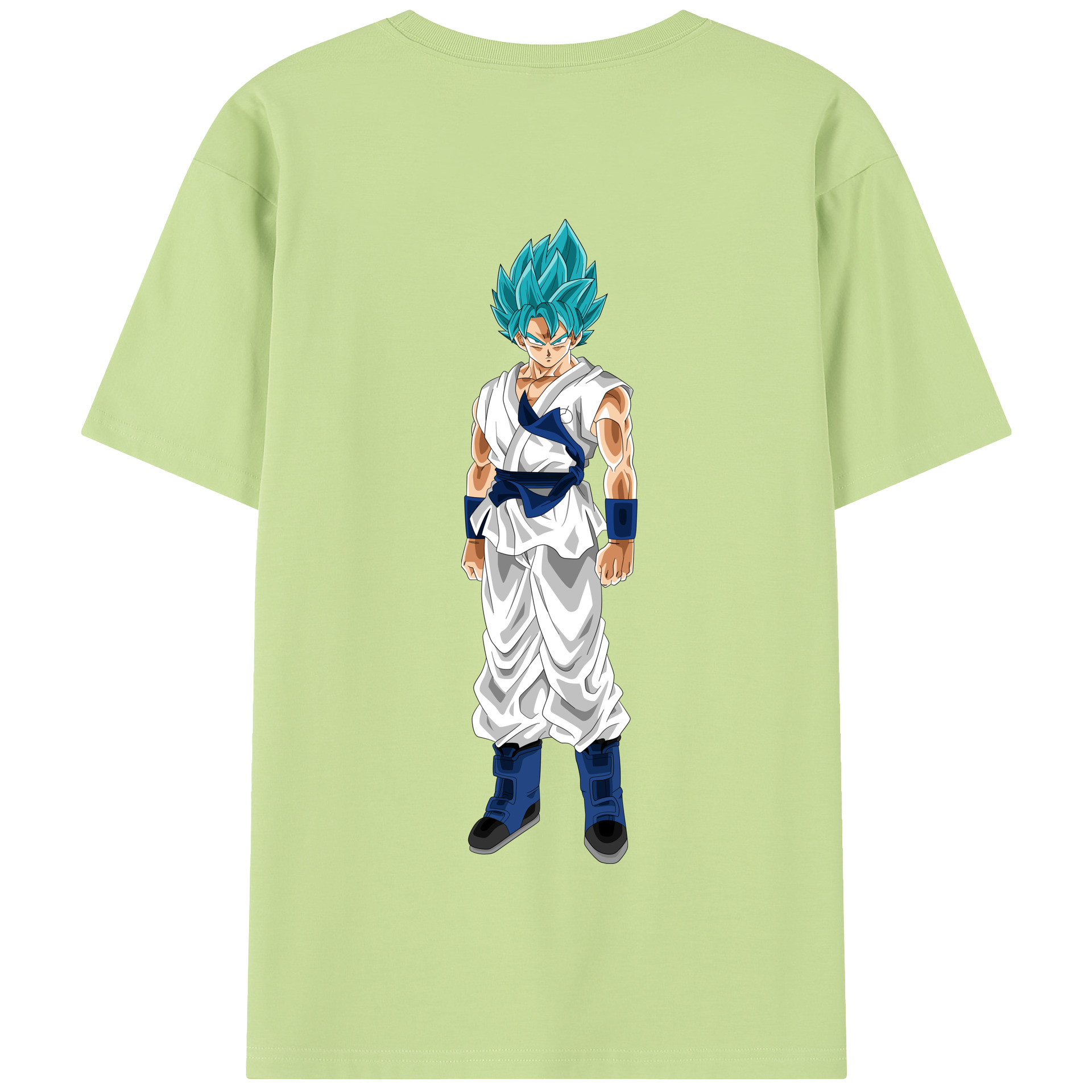 （画像用） ドラゴンボール 孫 悟飯（そんごはん）DRAGON BALL Son Gohan 綿100％半袖Tシャツ（背面プリント）